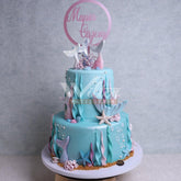 V.2.a MERMAID - Christening Cake - WILTON PATISSERIE